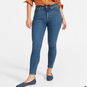 Everlane curvy skinny jeans